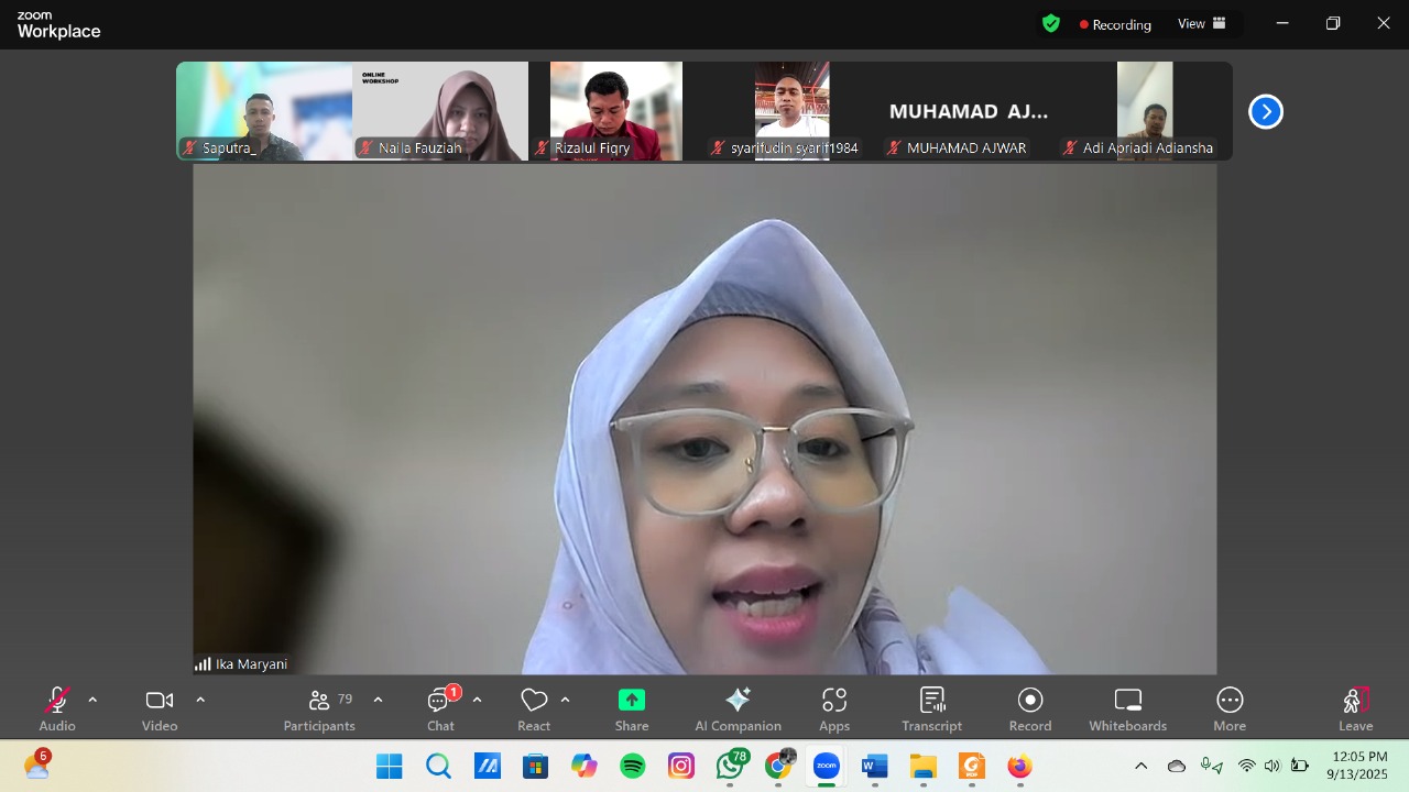 Prodi PGSD Taman Siswa Bima Mantapkan Implementasi Kurikulum OBE lewat Workshop Penyusunan RPS